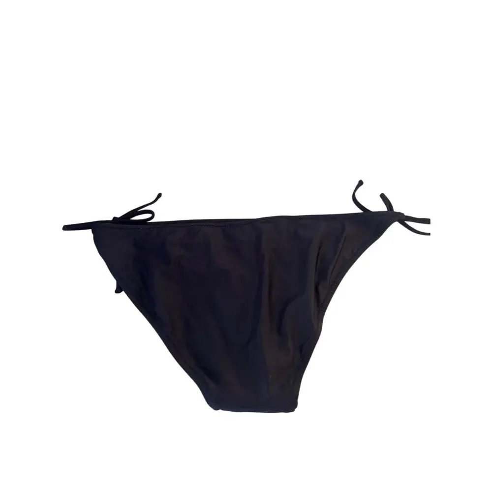 NWOT Womens J. Crew Bikini Bottoms Black Size 2x